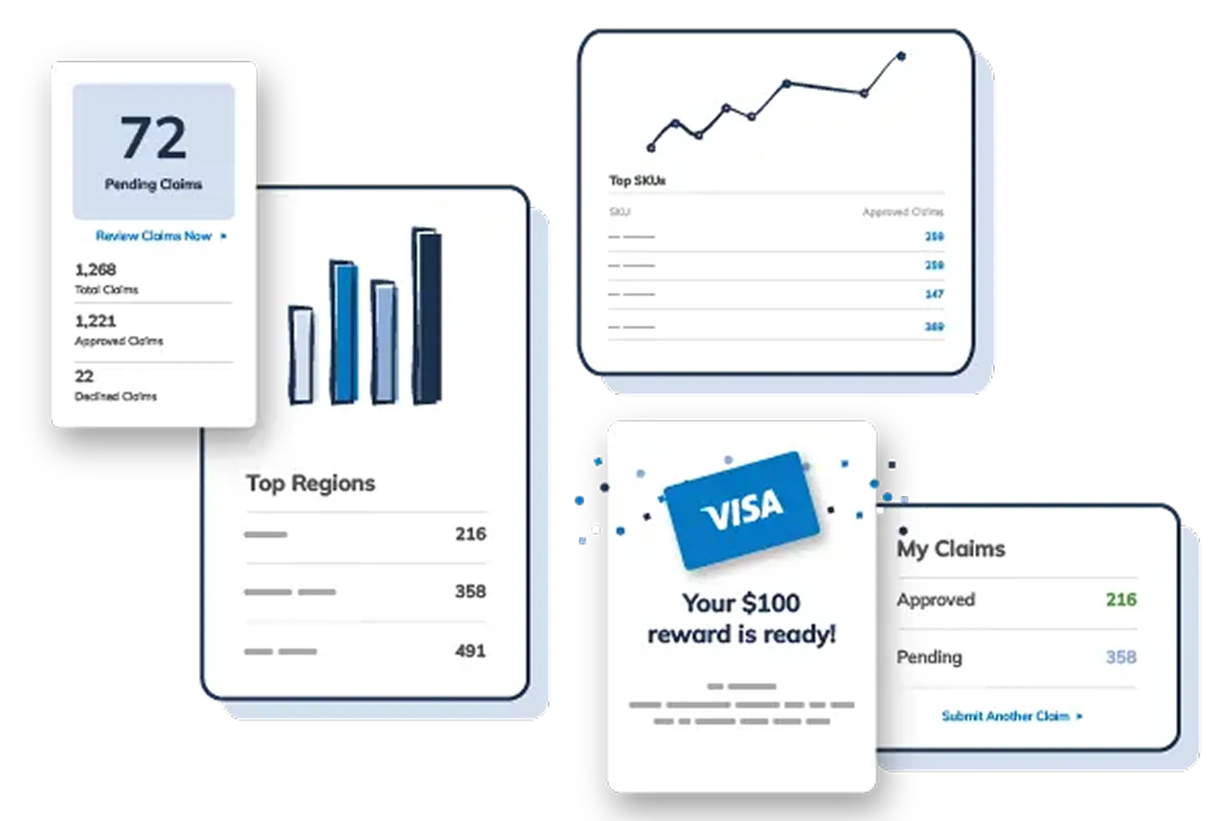 Illustration of a data analytics dashboard with bar charts and a magnifying glass, symbolizing data-driven decision-making. Best Payment Solutions provides insights to optimize business strategies.